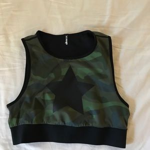 Ultracor Level Camo Knockout Crop Top